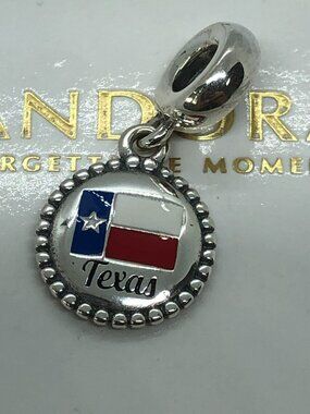 ✨🔥Pandora Texas  Flag Exclusive charm